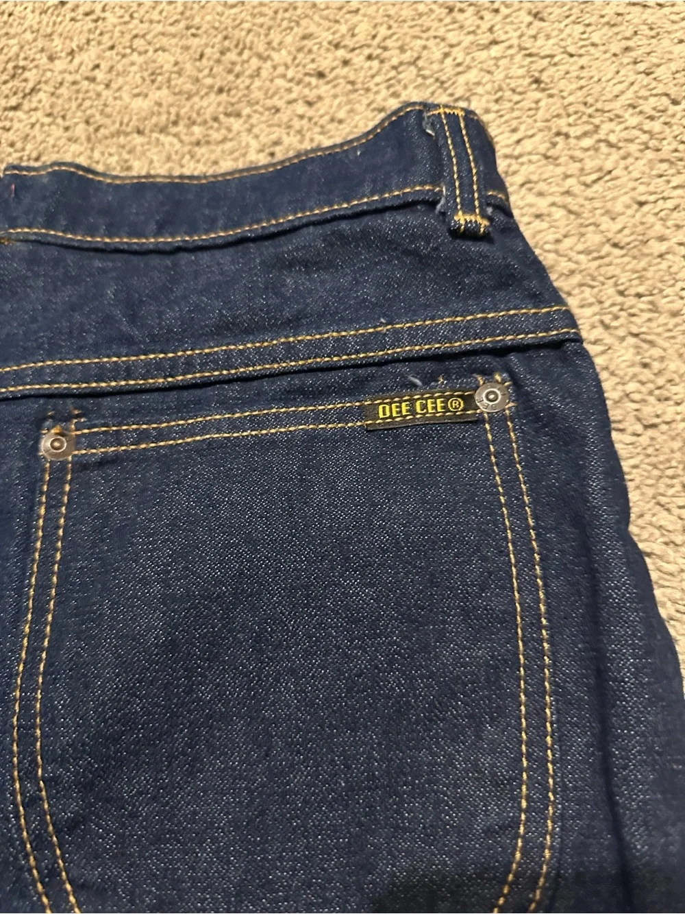 DEE CEE New Vintage size 14 USA 100% Cotton Jeans NWT